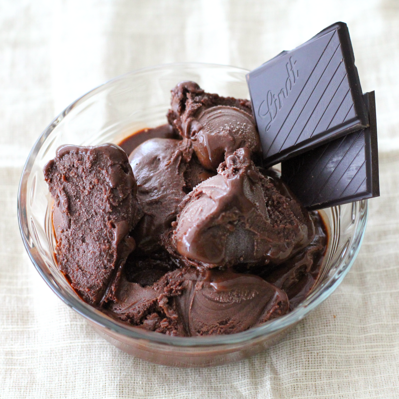 4-ingredient No-Churn Chocolate Ice Cream | Healthy, Refined Sugar Free