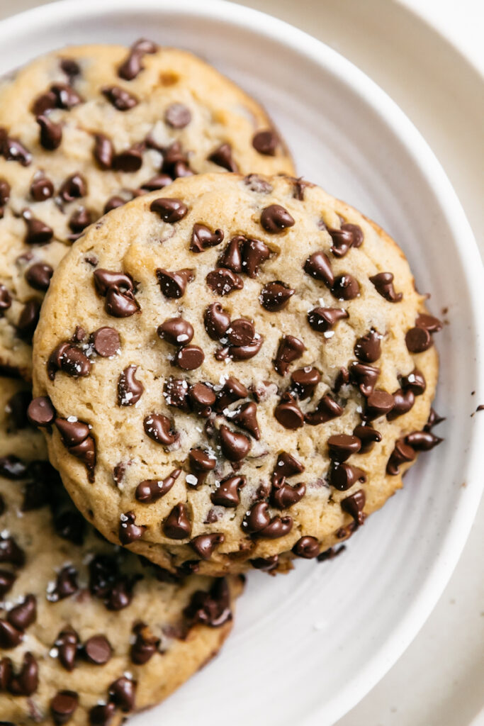 The Best Soft Chocolate Chip Cookie Recipe - Heathers Home Bakery