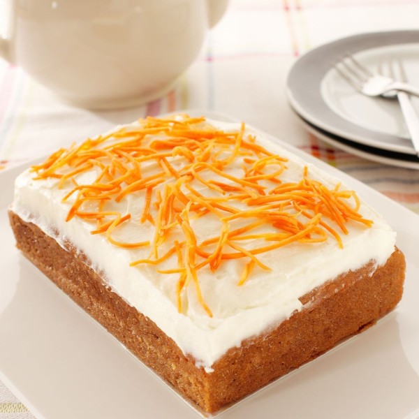Carrot cake met creamcheese topping | Bakken.nl