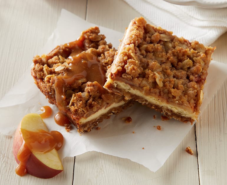 Caramel Apple Crisp Bars Recipe - Daisy Brand