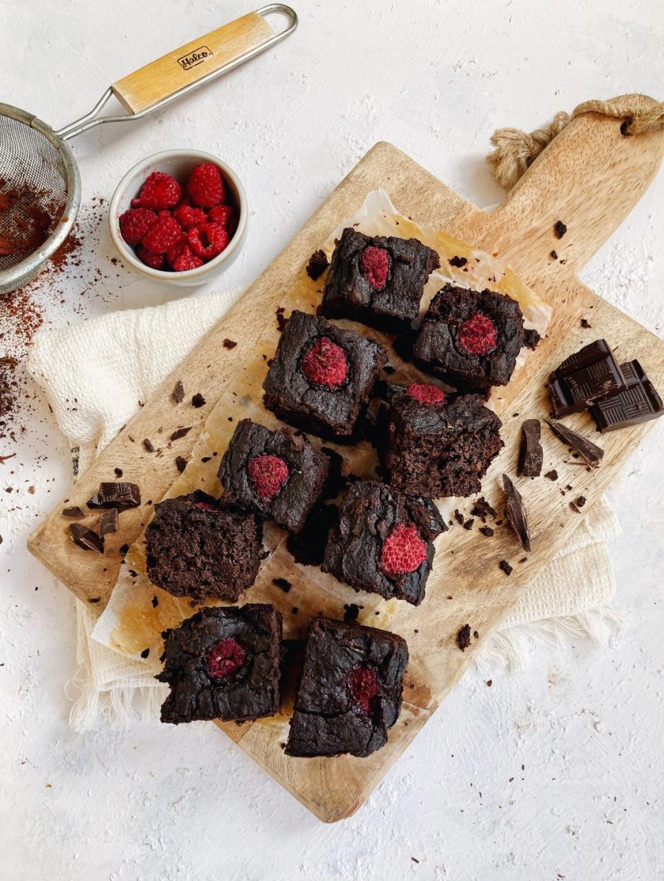 Zwarte bonen brownies - gezond recept | hilicious.nl