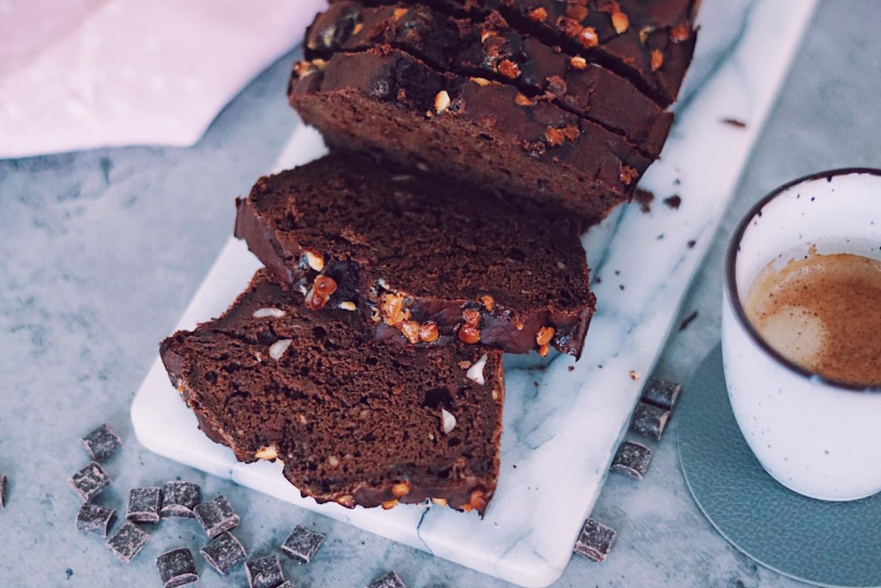 Fudgy & gezonde chocolade cake - lekker en gezond recept