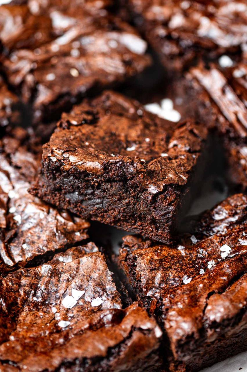 Very Best Vegan Brownies - Fudgy with Shiny Tops